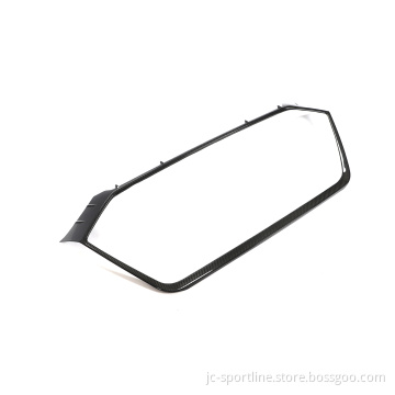 RS6 Prepreg Dry Carbon Fiber Front Grille for Audi RS6 C8 2019-2021